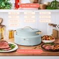 thumbnail image 2 of Beautiful 10-in-1, 6 Qt Electric Multi-Cooker with 7 Preset Functions, Hydrangea by Drew Barrymore, 2 of 19