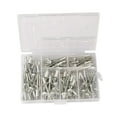thumbnail image 6 of figatia 120 Pieces Rivets Metal Rivets Assortment Open End Multipurpose Fastener, 6 of 8
