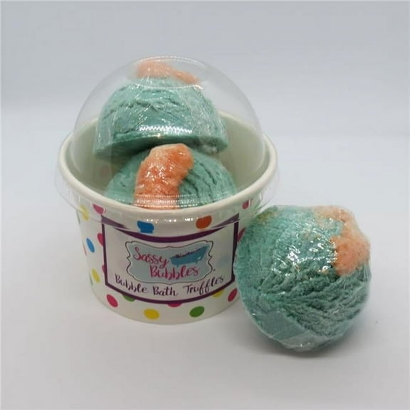 Sassy Bubbles 3PackCucTruffle Cucumber & Melon Bubble Bath Truffle - Set of 3