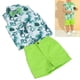 thumbnail image 4 of Ropa para Niños Pequeños Trajes Hawaianos Conjunto de Pantalones Cortos con Pajarita sin Mangas de Verano Conjunto de Ropa para Niños con Estampado Floral ANGGREK  Otros, 4 of 8