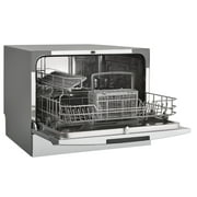 Danby 6 Place Setting Countertop Dishwasher in Silver (DDW631SDB)