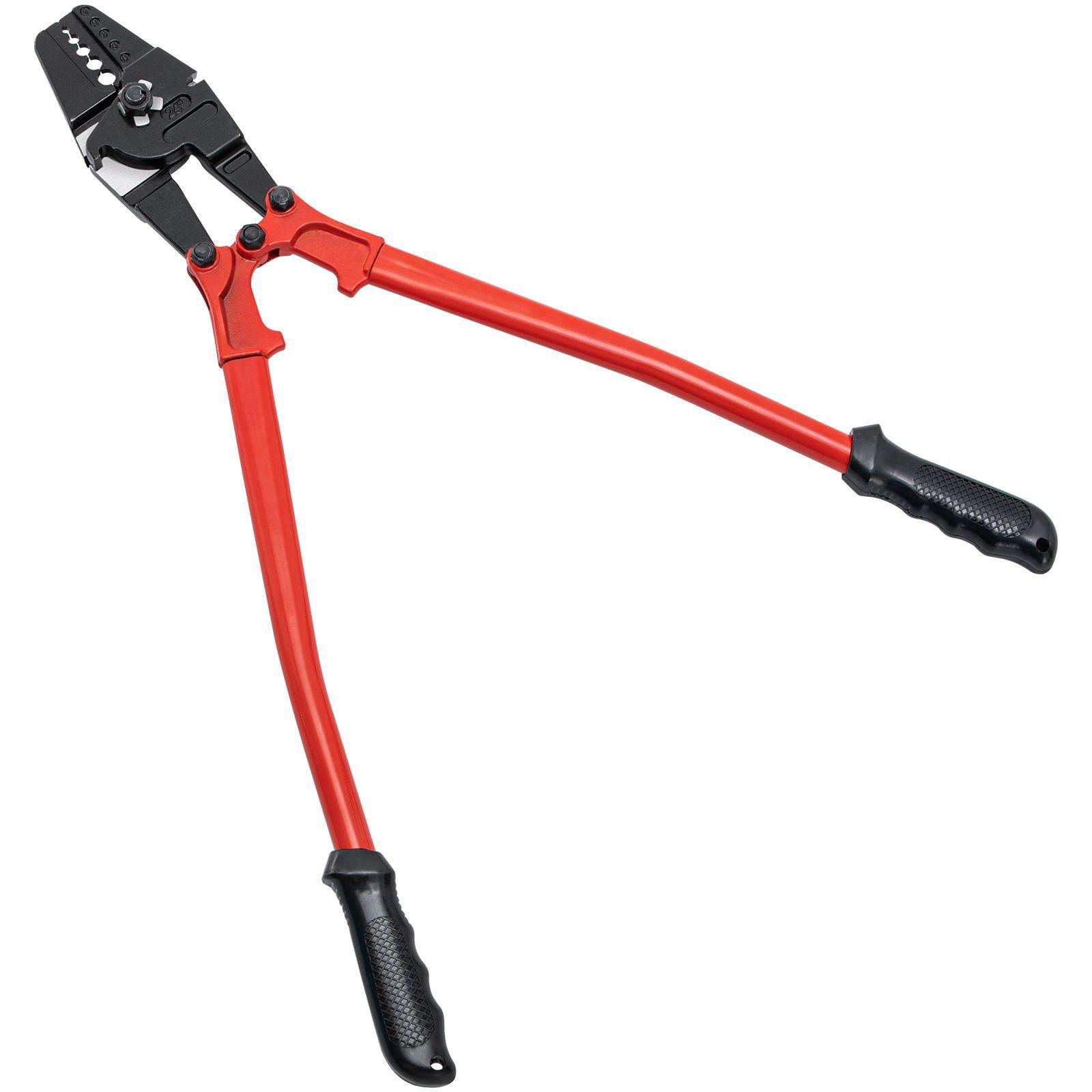 24 Inch Hand Swager Cable Wire Rope Cutter with Aluminum Copper Sleeves for 1/16 3/32 1/8 5/32 3/16 Inch