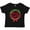 AB-Black, variant on Inktastic Merry Christmas Wreath with Red Bow and Ornaments Boys or Girls Toddler T-Shirt