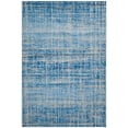 thumbnail image 2 of SAFAVIEH Adirondack Kiersten Abstract Faded Area Rug, Blue/Silver, 6' x 9', 2 of 6