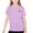Purple-A, variant on FRSASU Girl's Solid Summer Short Sleeves Crew Neck T-Shirts Casual Sport Soft Breathable Tee 2-18 Years White-B