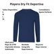 thumbnail image 5 of Playera Hombres Manga Larga Dry Fit Deportivas Transpirables, 5 of 6