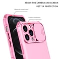 thumbnail image 5 of K-Lion Case For iPhone 12 Pro Max,Shockproof Slide Camera Protector Hard PC Telescopic Bracket Case Cover,Pink, 5 of 9