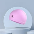 thumbnail image 2 of EIMELI Swimming Hat Ear Protection Coating High Elasticity Swimming Sports Bathing Caps, 2 of 5