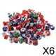 thumbnail image 1 of cuentas de arcilla,Cuentas de arcilla con bandera nacional para la fabricación de joyas,Cuentas espaciadoras de arcilla polimérica redondas y planas de 6 mm de color rojo,kit para hacer, 1 of 6