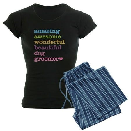 

CafePress - Amazing Dog Groomer - Women s Dark Pajamas