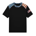 thumbnail image 4 of CONZONE Womens Usa 250Th Anniversary T-Shirts Short Sleeve Independence Day T Shirts for Women Casual Crew Neck Patriotic Usa Flag Graphic Lightweight Tees Soft Cozy Dailywear, 4 of 4
