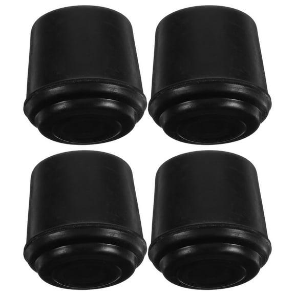 4 Pcs Chair Leg Caps Rubber End Furniture Feet Protector Covers Tips Outdoor Floor Protectors