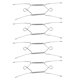 thumbnail image 1 of FOMIYES 4Ud Soporte De Pared Para Platos Con Resorte De Acero Para Exhibir En Cocina Y Comedor, 1 of 8