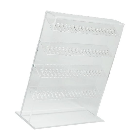 Aellinatey Transparent Piercing Jewelry Showcase Board Acrylic Accessories Display Stand
