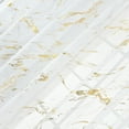 thumbnail image 2 of Marble White Blackout Curtains, Metallic Gold Foil Printed Thermal Insulated Curtain Abstract Decor Drapes for Bedroom Dining Room Living Room Gold 100*200cm, 2 of 9