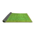 thumbnail image 2 of Ahgly Company Indoor Rectangle Abstract Green Modern Area Rugs, 2' x 3', 2 of 4