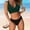 Green, variant on Women's High Waisted Bikini Sets Two Piece Swimsuit Tummy Control Bathing Suit V Neck Swimwear Swim Suit Yellow XL(XL)