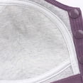 thumbnail image 4 of Bra Women Front Buttoned Comfort Seamless Backless Lingerie with Adjustable Straps and Cup Design for Casual Everyday Wear, 4 of 7
