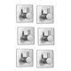 thumbnail image 4 of Gancho de baño de acero inoxidable Colgador de cocina autoadhesivo a prueba de herrumbre (2 piezas) Likrtyny 3pf4hc0ra3fg7lz7, 4 of 6