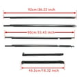 thumbnail image 6 of 6pcs Quarter & Door Belt Moulding Weatherstrip For Toyota Lexus GX470 03-09, 6 of 11