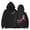 j22-Black, variant on LIIPEE Fashion Butterfly Graphic Hoodie For Girls Long Sleeve Hooded Sweatshirt With Pockets Kids Cute Casual Pullover,9-10 Years