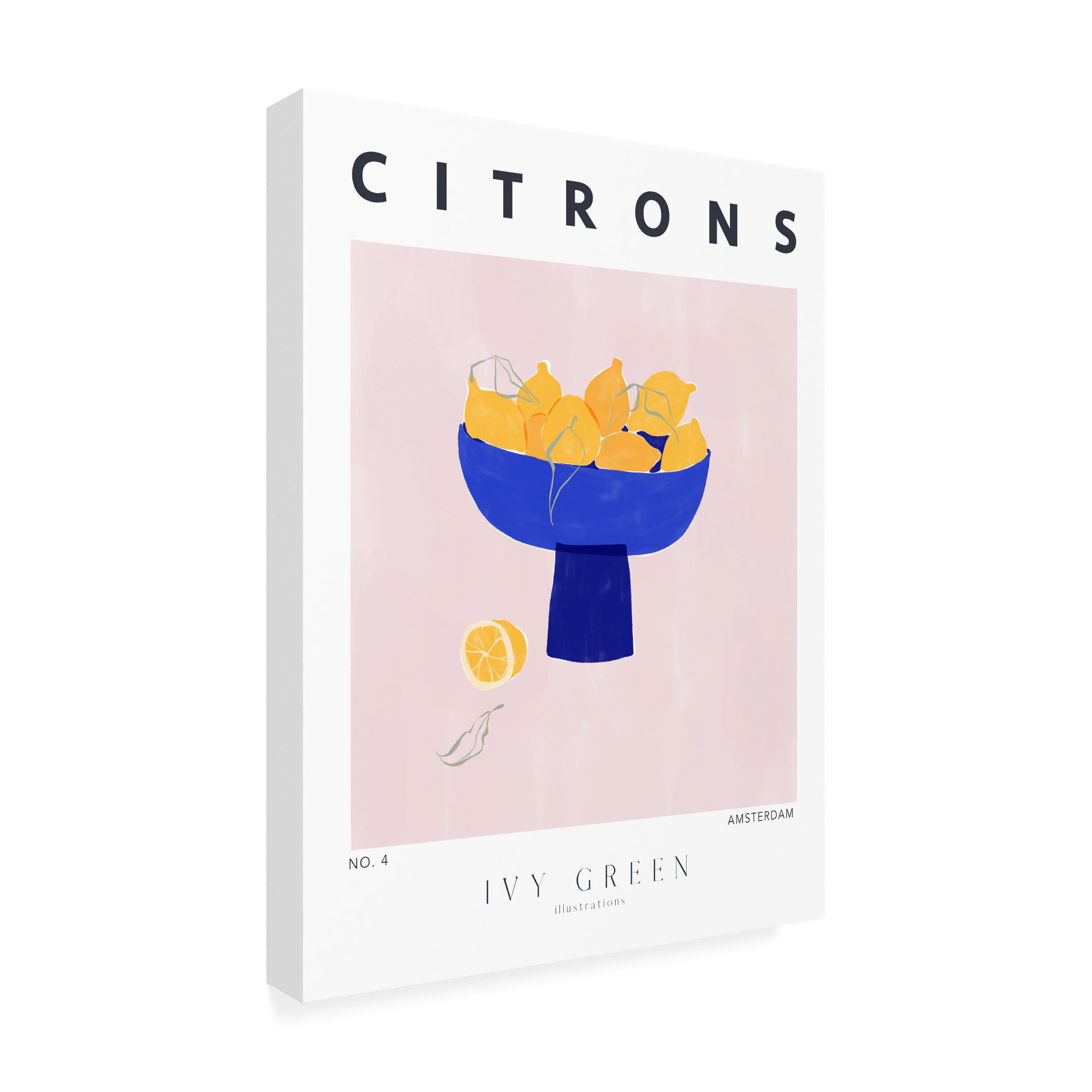 Ivy Green Illustrations 'Lemons' Canvas Art