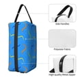 thumbnail image 3 of Goofa Colorful Snake Printed Toiletry Bag with Handle,Large Capacity Travel Makeup Cosmetic Bag for Women, Carry on Airport Airline Compliant Bag, 3 of 9