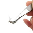 thumbnail image 4 of BEYELIAN Lash Tweezers for Volume Eyelash Extension, Curved Boot 3D-6D Make Fans, Professional Precision AS09, 4 of 4