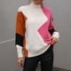 thumbnail image 5 of Suéteres Para Mujer Suéteres de Otoño Mangas Largas de Moda Cuello Redondo Color A Juego Tops Sueltos Blusa Suéter de Punto Odeerbi  ODB132207, 5 of 6