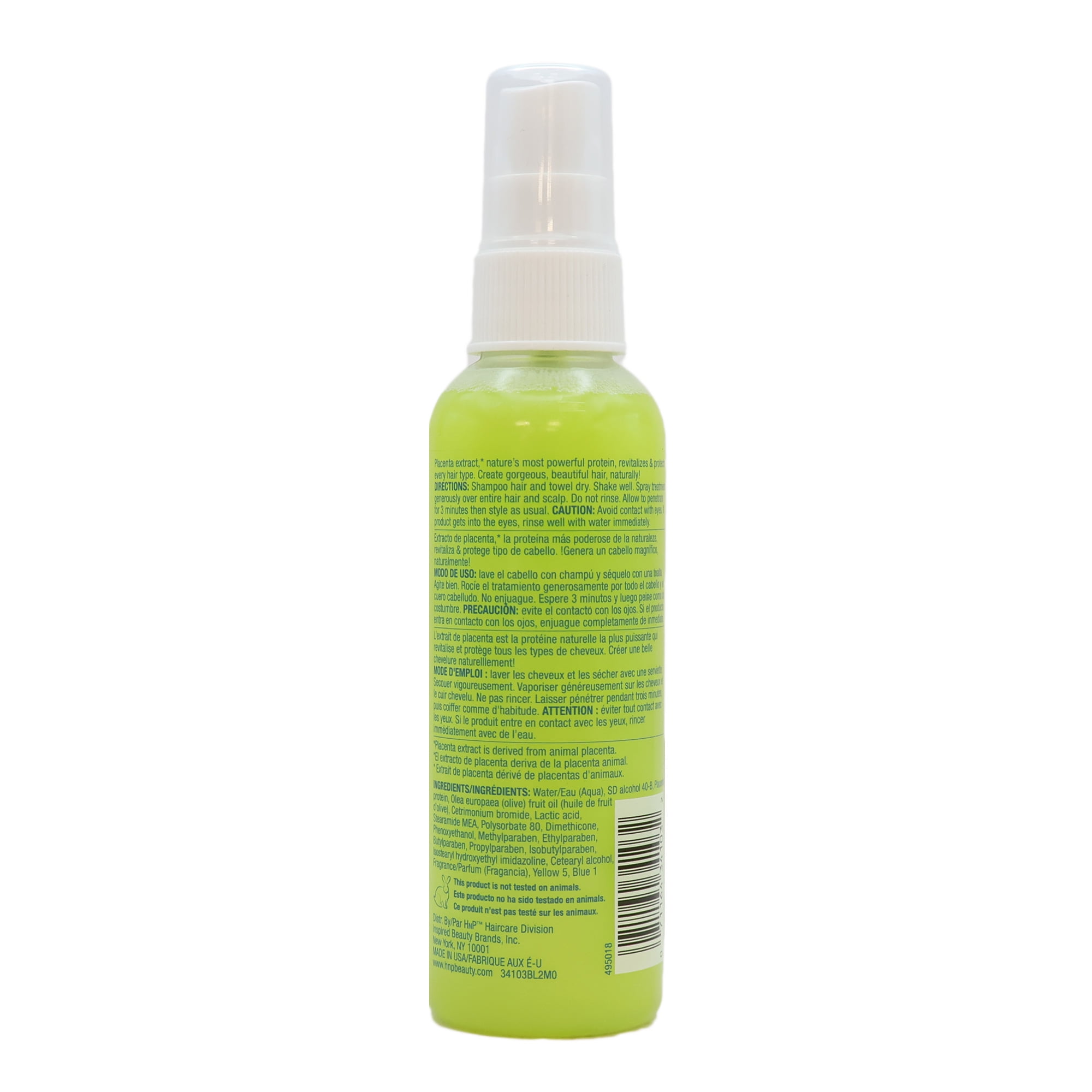 Hask Placenta Leave In Conditioning Treatment With Olive Oil 5 Oz., Pack of 6