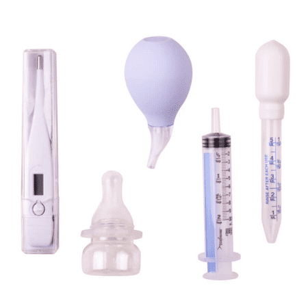 Carex Apex Pediatric Kit with Measurement Labels and Digital Oral Thermometer, for Infants, Children