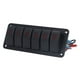 thumbnail image 4 of Panel De Interruptores LED Panel De Interruptores De 6 Bandas Resistente Al Calor Protección De Seguridad Multiusos Precableado Para Coche Caravana Autobús Barco ATV UTV ANGGREK Otros Vehículos, 4 of 8