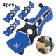 thumbnail image 1 of Protector Brazo Tiro JShteea Nailon Hueco Entrenamiento Deportivo Azul, 1 of 9