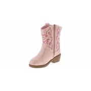Bearpaw Glitter Toddler Girls Western Boot | BBB38033-ESN Pink