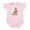 Petal Pink, variant on CafePress - Funny Horse Infant Bodysuit - Baby Light Bodysuit, Size Newborn - 24 Months