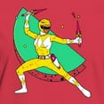 thumbnail image 3 of CafePress - Power Rangers Yellow Ranger Women's Value T Shirt - Women's Traditional Fit Dark T-Shirt, 3 of 4