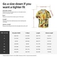 thumbnail image 5 of Fotbe Ethnic African Camisa Estampada de Manga Corta para Hombre, Casual de Verano, Estilo Playero, Sin Arrugas-XX-Large, 5 of 5