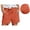 Orange #711, variant on Bovemsi Thigh Society Cooling Shorts for Women Fashion Casual High Waist Pants Straight Leg Sports Loose Hiking Shorts