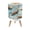 Color 4, variant on Small Trash Can with Lid Neon Mushrooms Psychedelic Dark 1.8 Gallon Dog Proof Trash Can Round Garbage Can Waste Bin Wastebasket for Bathroom Bedroom Living Room