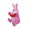 thumbnail image 5 of WSBDENLK Easter Inflatable Standing Bunny Inflatable Model Glowing Holiday Decoration Easter Decorations for the Home Easter Decorations Outdoors, 5 of 7