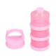 thumbnail image 5 of Contenedor de polvo de 3 capas, portátil, uso DIY, seguro, saludable, lavable, limpiable, práctico dispensador de aperitivos para bebé, 5 of 14