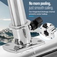 thumbnail image 3 of KNOX Raccord de Rail de Bateau pour Base d'Extension Bimini, Acier Inoxydable 316 Lourd, Raccord de Bride Supérieure, Bimini T-Top, Auvent pour Bateaux à Rames Pontons Yachts, Accessoires de Pont Base 80°, Lot de 4, 3 of 7