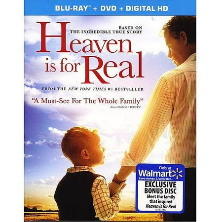 Heaven Is For Real (Blu-ray + DVD + Digital HD + Bonus Disc) (Walmart Exclusive) (With INSTAWATCH) (Widescreen)
