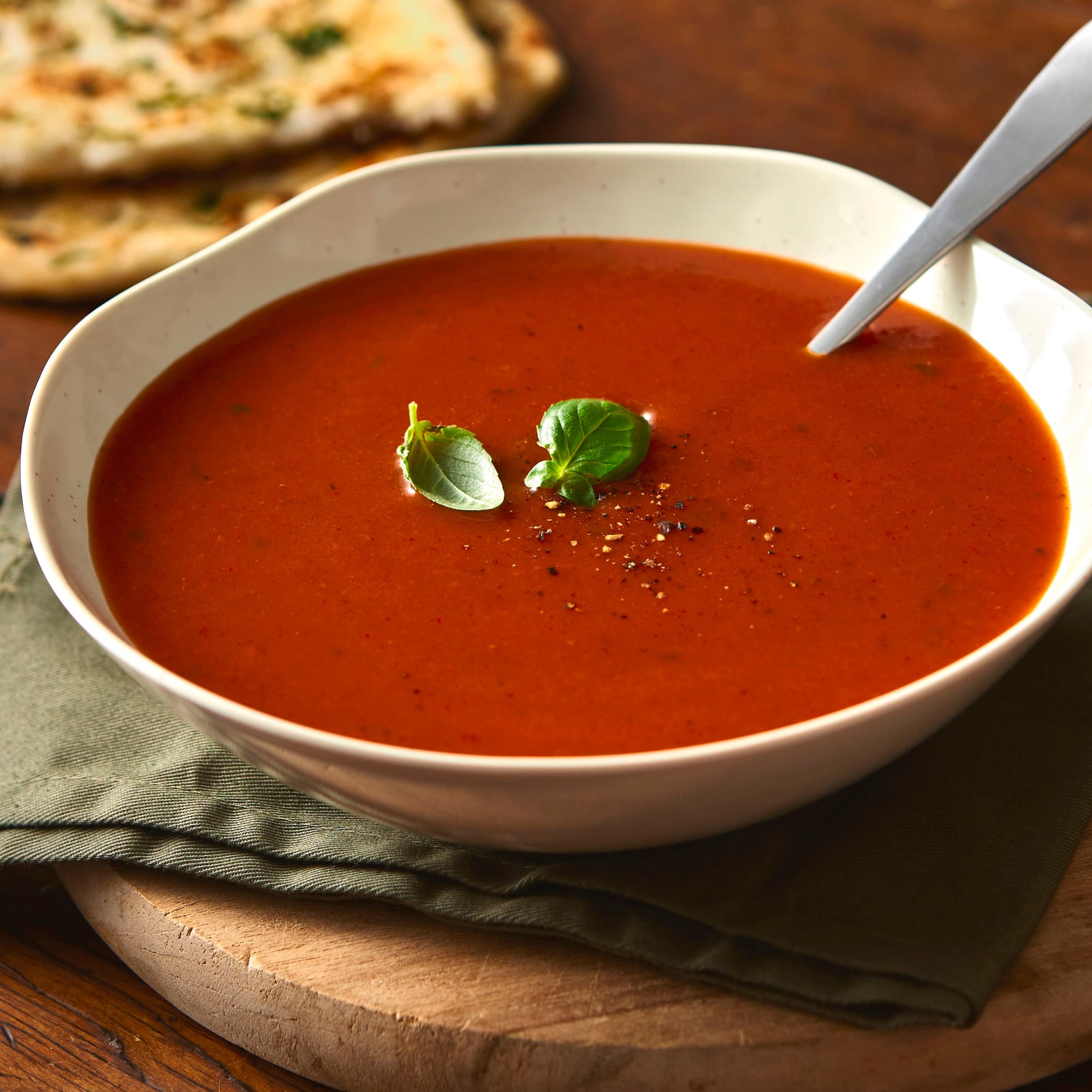 (2 pack) Progresso Reduced Sodium, Creamy Tomato with Basil Soup, Gluten Free, 19 oz