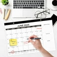 GuassLee Desk Calendar 2025, 3 Packs, 18 Months Calendar 17" × 11.5