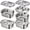 Small, variant on 2 count Metal Bento Box for Adults Metal Lunch Box Stainless Steel Bento Containers Leakproof  Tiers Lunch Container With Airtight Valve Handle Dishwasher Safe(Small)