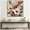 Gold, variant on Kate and Laurel Sylvie Garden Bloom Abstract Bouquet I Framed Canvas Wall Art by The Creative Bunch Studio 30 x 30 Bronze, Contemporary, Abstract, Flowers, Nature Art for Wall Decor, Living Room