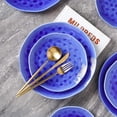 thumbnail image 7 of Open Box Stone Lain Constance 16-Piece Dinnerware Set Porcelain, Blue, 7 of 7