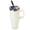 Ivory, variant on AQUAPHILE Insulated Tumbler with Leak-proof Lid and Straw, 40 oz Insulated Stainless Steel Coffee Mug with Handle, Travel Coffee Mug,Pink