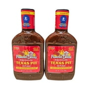 Famous Dave's Texas Pit BBQ Sauce, 19 oz (2 Pack)